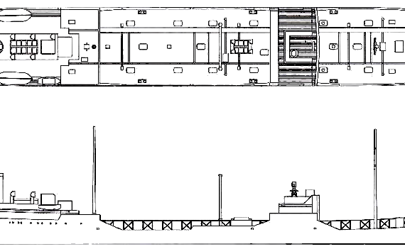 Корабль IJN Tatekawamaru [Refueling Ship] - чертежи, габариты, рисунки